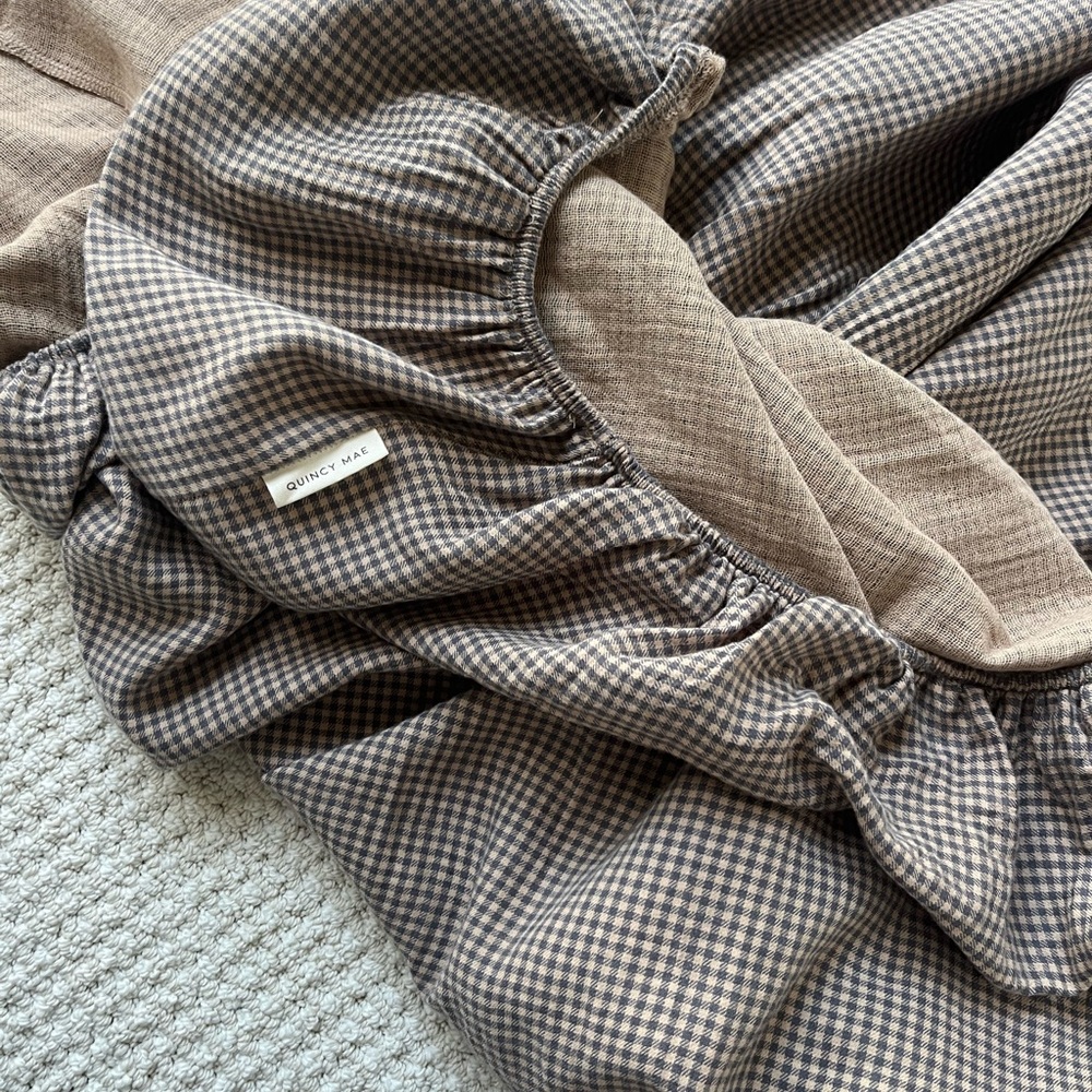 Quincy Mae Organic Cotton Crib Sheet